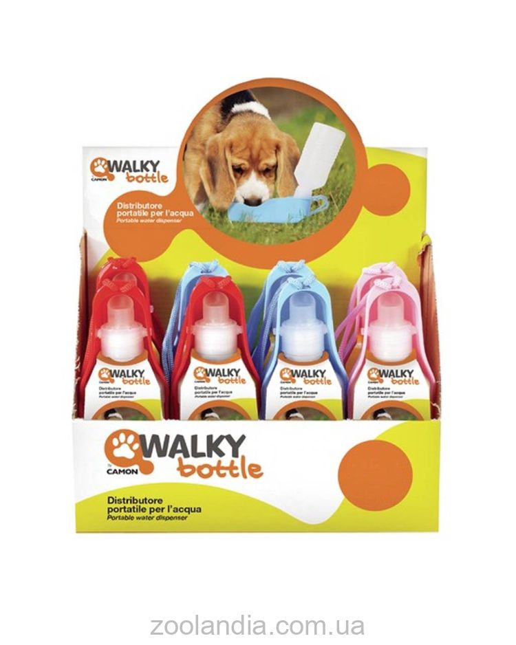 Camon (Камон) Walky bottle - бутылка-поилка для домашних животных