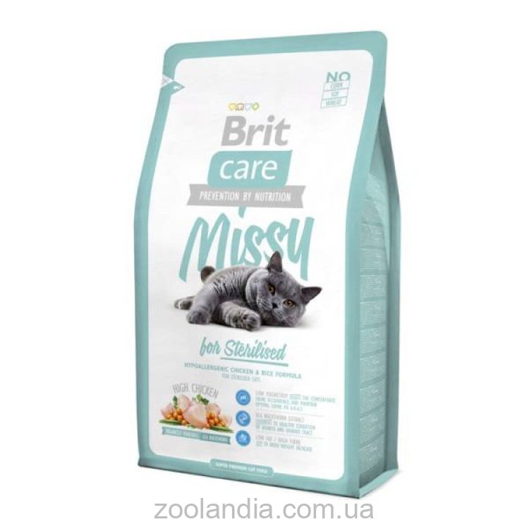 Brit Care (Брит Кеа) Missy Sterilised Корм для кастрированных/стерилизованных кошек