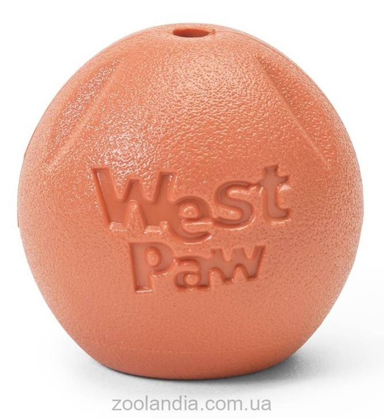 West Paw (Вест Пау) Rando - Игрушка мяч для собак, L (9 см)