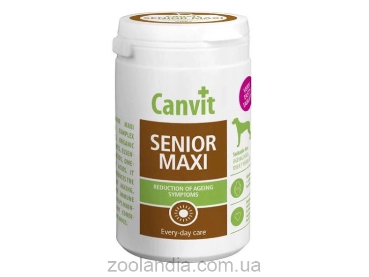 Canvit Senior Maxi - Витамины для пожилих собак больших пород