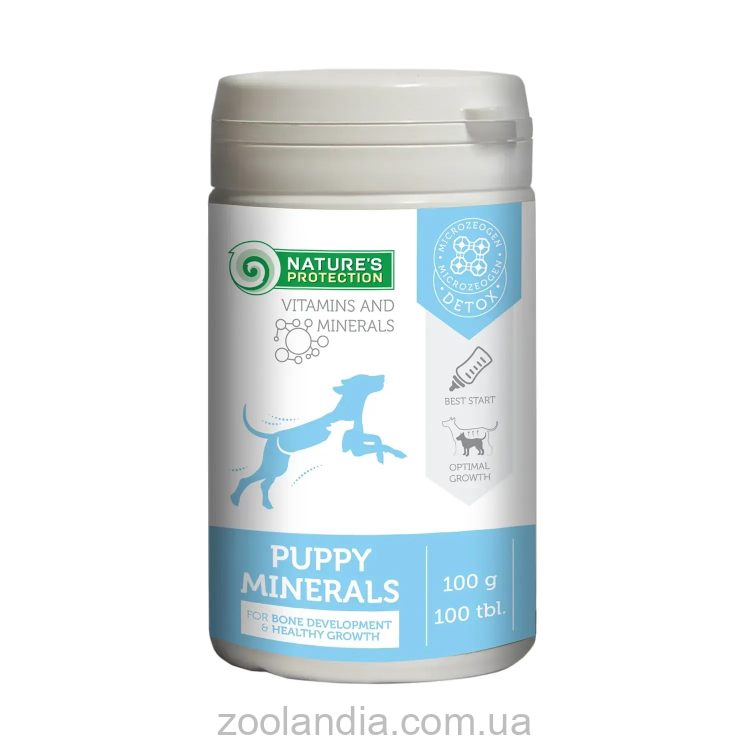 Nature's Protection (Нейчерес Протекшн) Puppy Minerals - Минеральная кормовая добавка для щенков и молодых собак