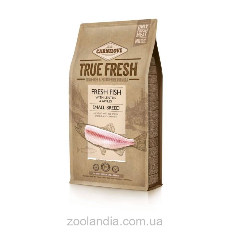 Carnilove (Карнилав) True Fresh Fish Adult Small - Сухой корм для собак малых пород с рыбой