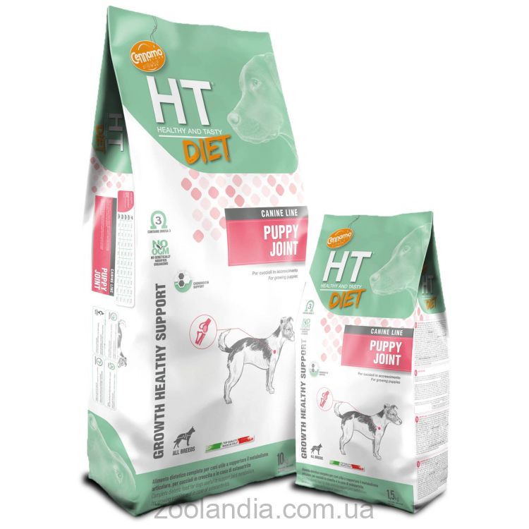 Cennamo HT Diet Line Puppy Joint лечебный сухой корм для щенков с заболеваниями опорно-двигательного аппарата