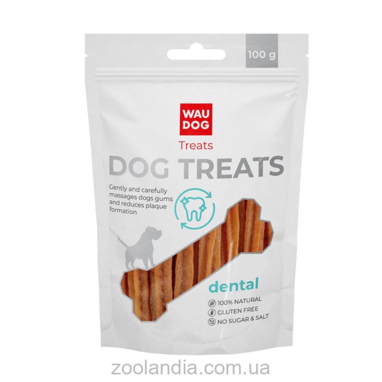Collar (Коллар) WAUDOG Treats Лакомства для собак стоматологическая палочка со вкусом тыквы, 100 г