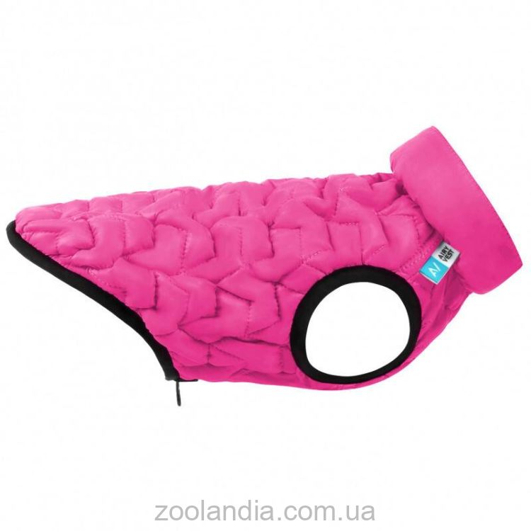 Collar (Коллар) AiryVest UNI двухсторонняя курточка для собак, розово-черная