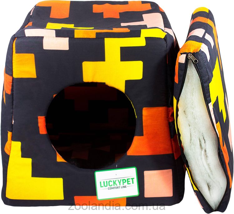 Lucky Pet (Лаки Пет) Марс - Куб-лежак для собак и котов, геометрия
