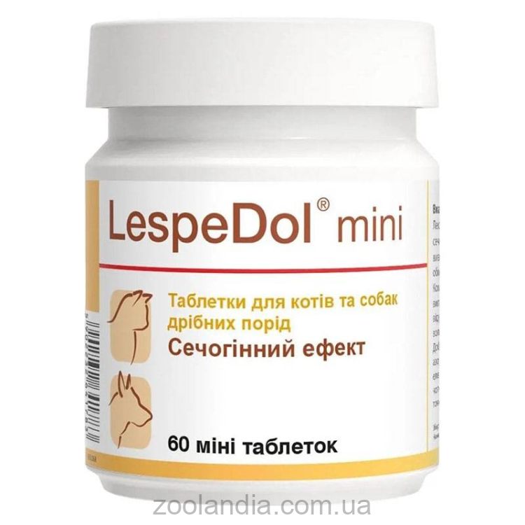 Dolfos (Дольфос) LespeDol mini Витаминно-минеральная добавка при заболеваниях мочевыводящей системы собак и кошек