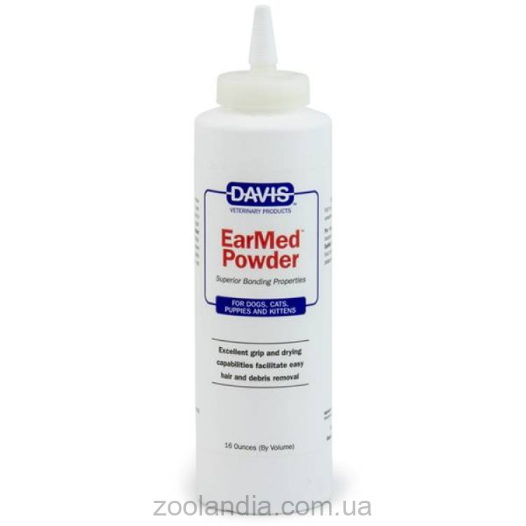 Davis EarMed ДЭВИС ИАМЕД подсушивающая пудра для ушей собак и котов