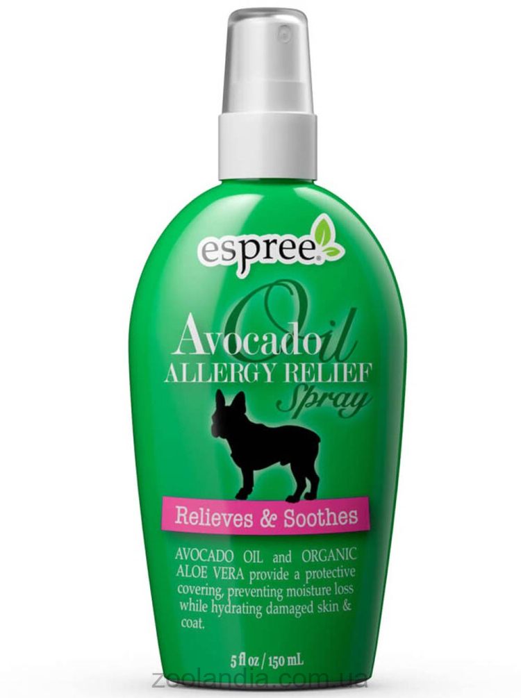 Espree (Эспри) Avocado Oil Allergy Relief Spray, Спрей с маслом авокадо