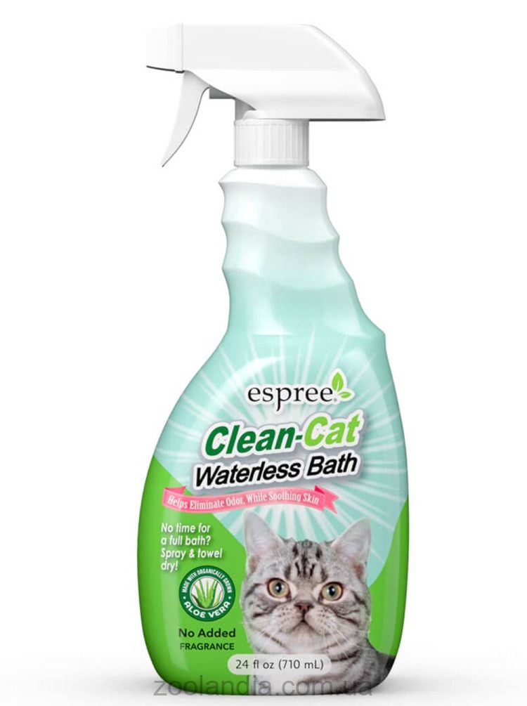 Espree (Эспри) Clean Cat Waterless Bath - Очищающий спрей для кошек