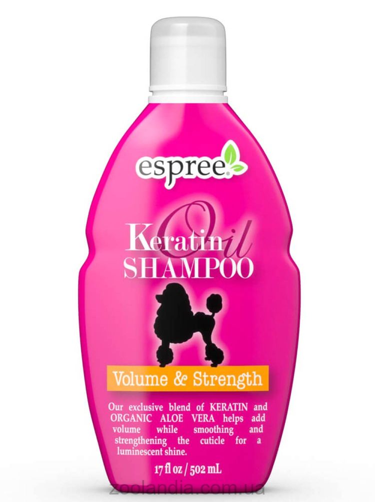 Espree (Эспри) Keratin Oil Shampoo - Безсульфатный шампунь для собак