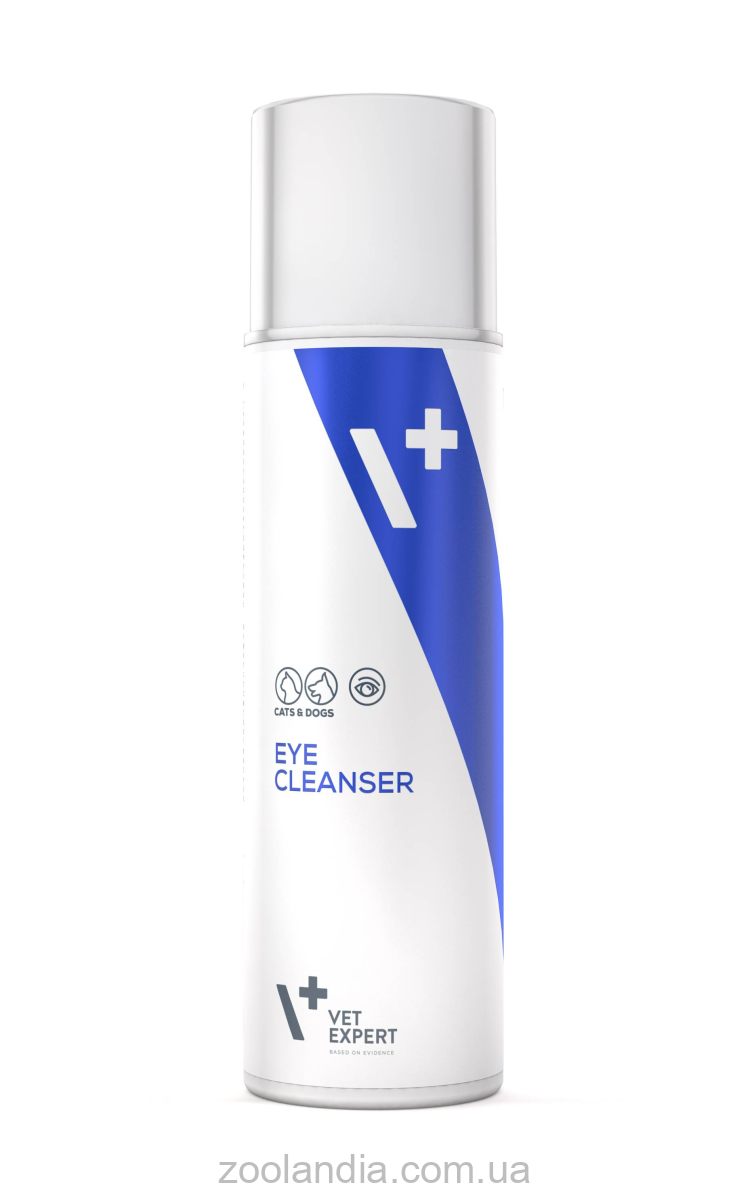VetExpert (ВетЭксперт) Eye Cleanser - Очищающий тоник для глаз собак и котов, которые страдают избыточной слезоточивостью