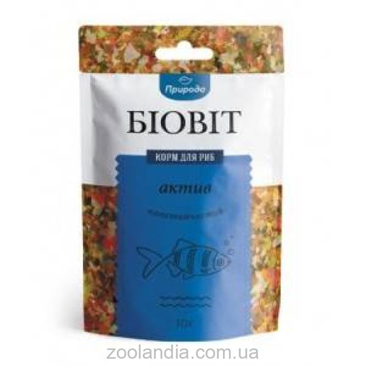ТМ "Природа" Корм "Биовит Актив" для взрослых аквариумных рыб