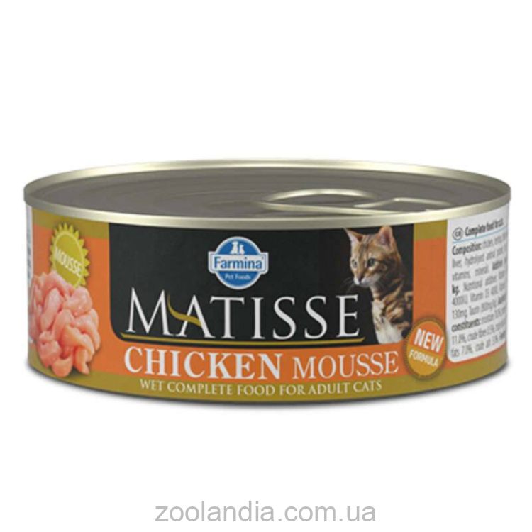 Farmina (Фармина) Matisse Cat Mousse Chicken – Консервированный корм для котов (курица)