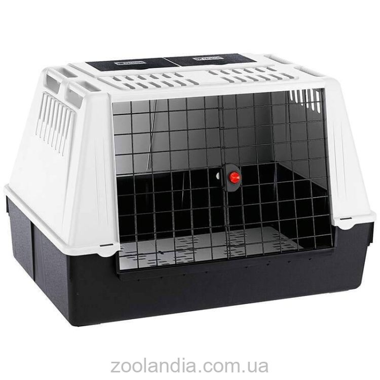 Ferplast (Ферпласт) Atlas Car 100 Grey автомобильная переноска для собак больших пород до 40 кг, 100x60x66 см(серый)