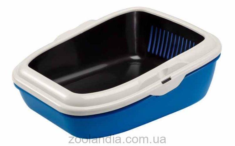 Ferplast (Ферпласт) Birba туалет для кошек с двумя поддонами (45,5x55,5x22 см)