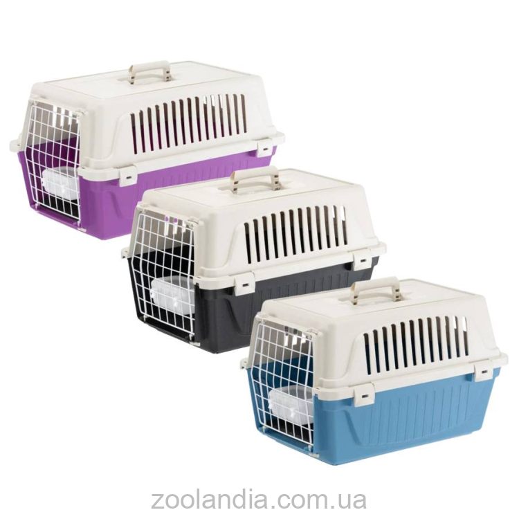 Ferplast (Ферпласт) Carrier Atlas 20 переноска для собак малых пород и котов до 8 кг, 58x37x32 см