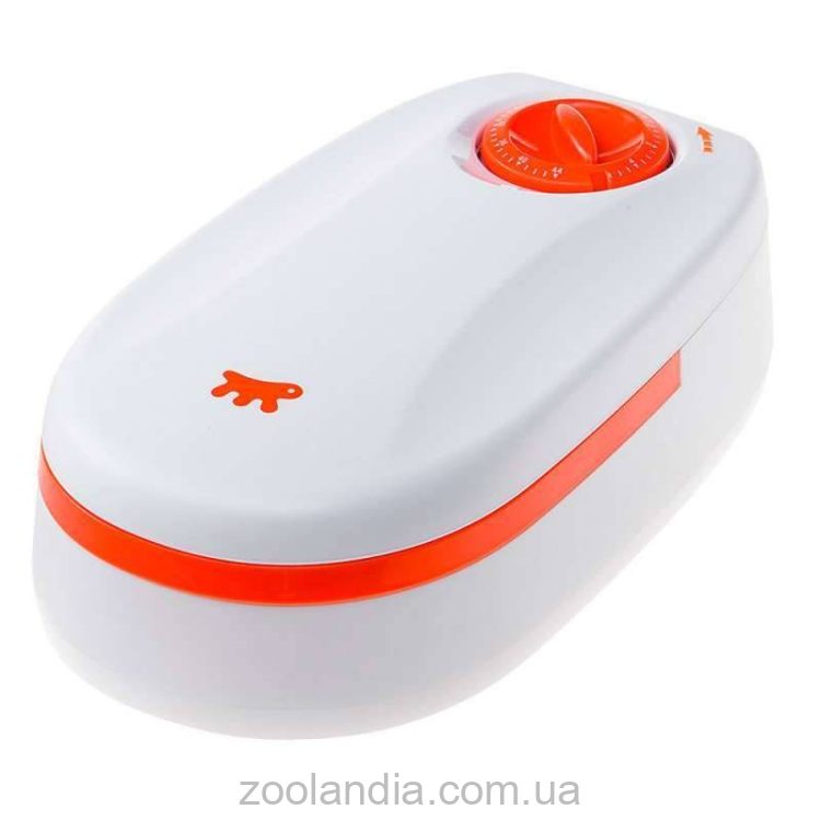 Ferplast (Ферпласт) Cometa Bowl автоматическая кормушка с таймером для кошек и маленьких собак, 13,2x23,7x7,5 см