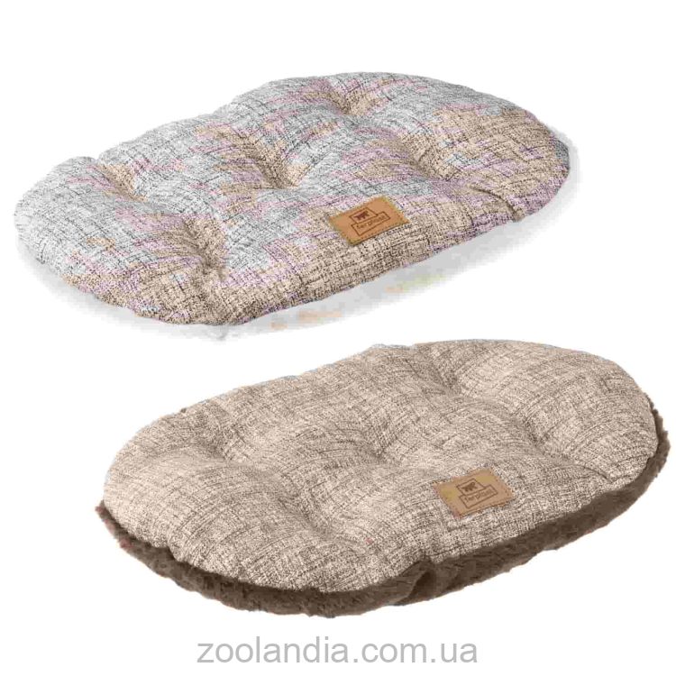 Ferplast (Ферпласт) Relax F подушка-лежак для кошек и собак (коричневый/бежевый)