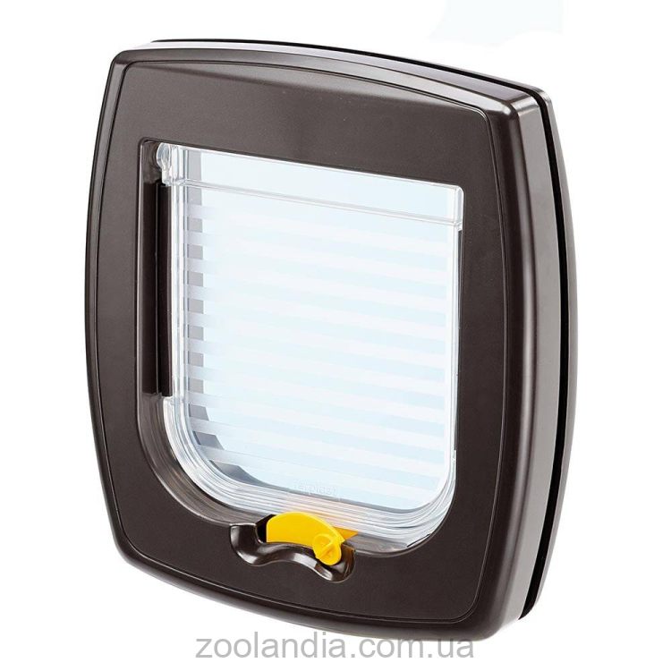 Ferplast (Ферпласт) Swing 1 Super Basic Brown двери врезные для кошек и щенков (коричневый)