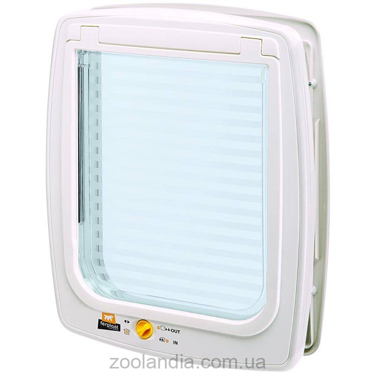 Ferplast (Ферпласт) Swing 15 Tunnel White двери врезные для крупных кошек, средних и больших собак (белый)