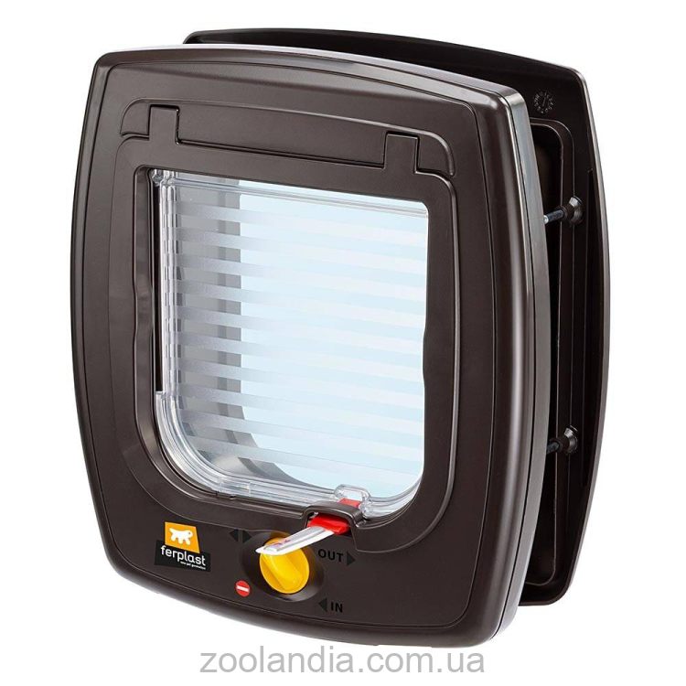 Ferplast (Ферпласт) Swing 5 Tunnel Brown двери врезные для кошек и щенков (коричневый)