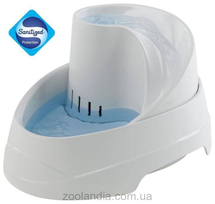 Ferplast (Ферпласт) Vega Sanitize фонтан-поилка для кошек и мелких собак, 2 л