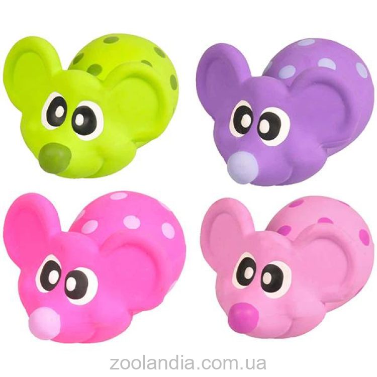 Flamingo (Фламинго) Latex Mouse - Латексная игрушка с пищалкой для собак