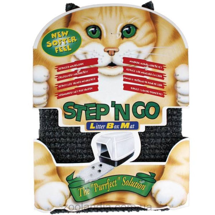 Flamingo (Фламинго) Litter Box Mat - Коврик для туалета кошки, пластик