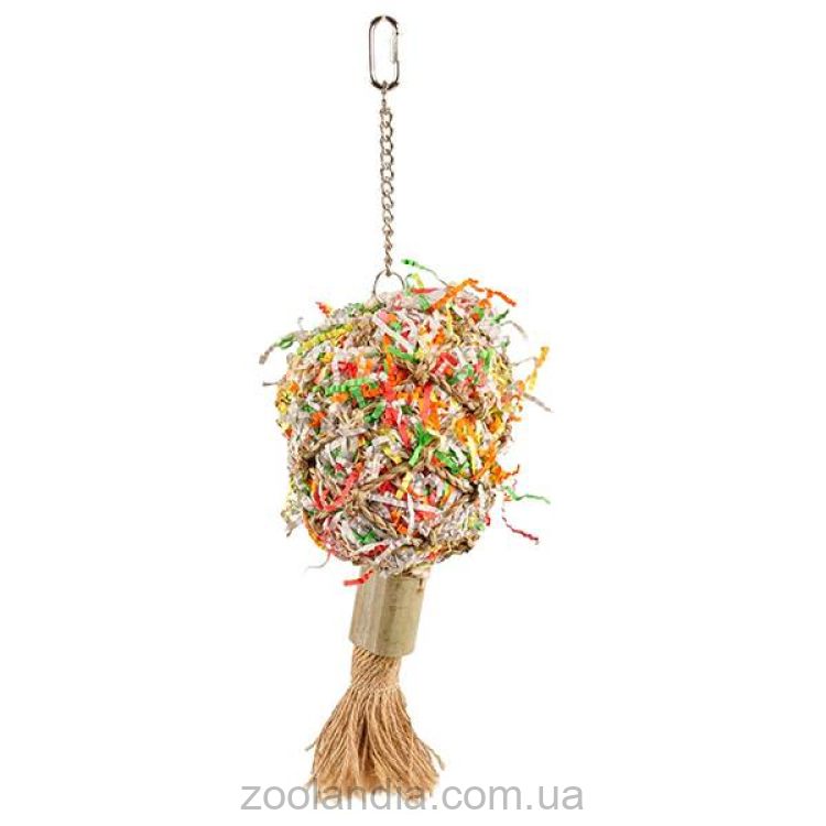 Flamingo (Фламинго) Papyr Parakeet Toy Bouquet - Игрушка Букет для попугаев