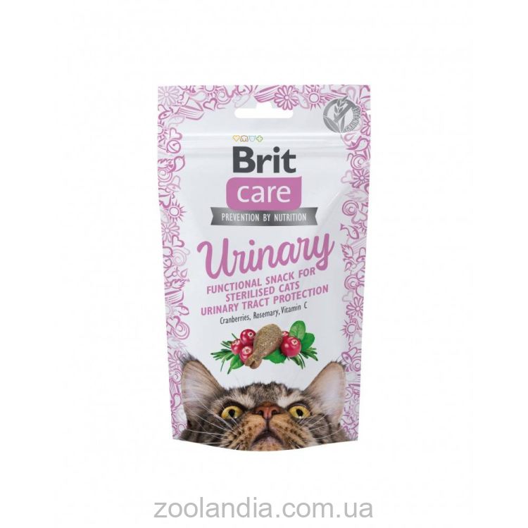 Brit Care Cat Snack Urinary - Функциональное лакомства для кошек с индейкой