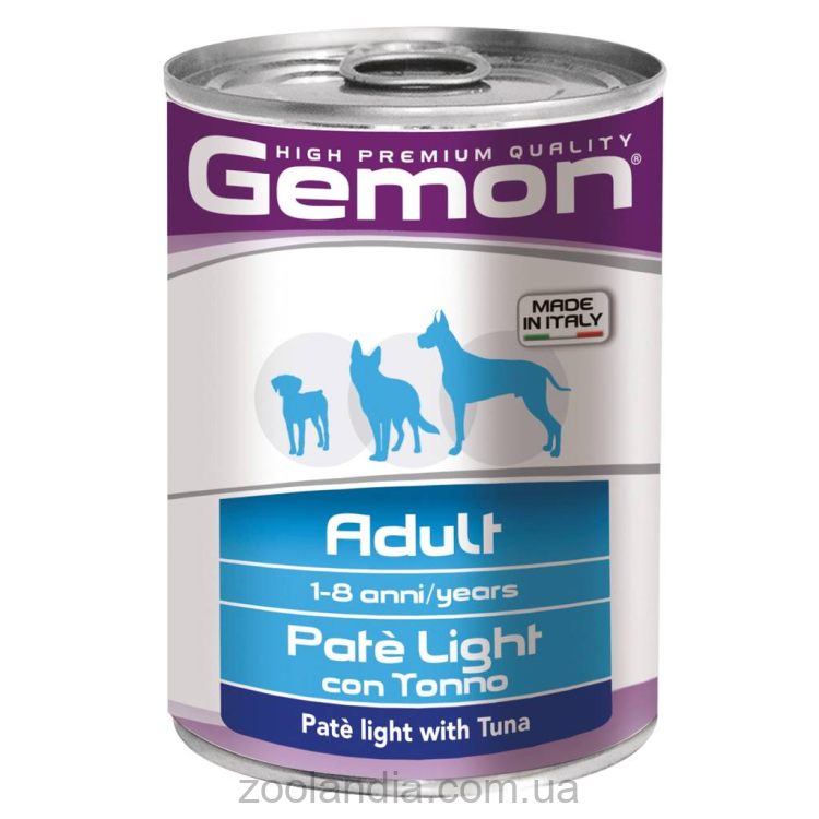 Gemon (Джемон) Dog Adult Pate with Tuna - Влажный корм для взрослых собак с тунцом