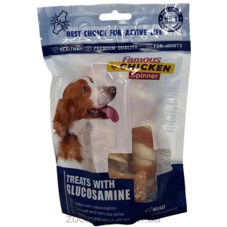 Gigi (Гиги) Famous Chicken Spinner лакомство для собак "Крученые палочки с курицей"