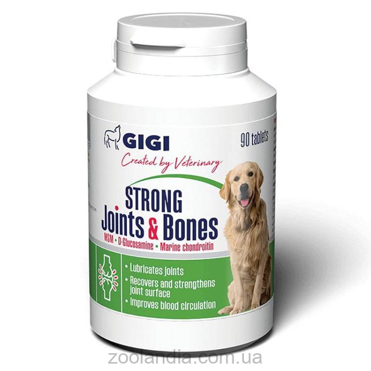 Gigi (Гиги) Joints & Bones – Витаминно-минеральный комплекс для укрепления и восстановления суставов у собак