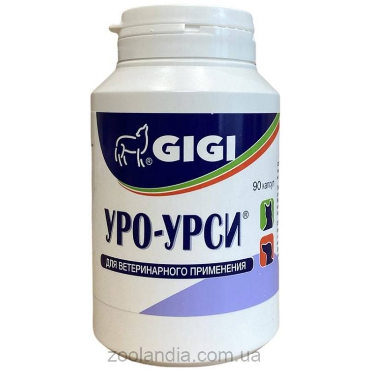 Gigi (Гиги) Уро-Урси - Добавка для лечение мочекаменной болезни собак и кошек