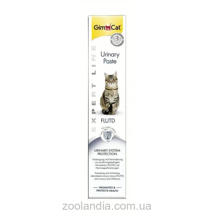 GimCat (Джимкет) Expert Line, Urinary Paste – Лакомство для поддержания мочевыделительной системы у котов