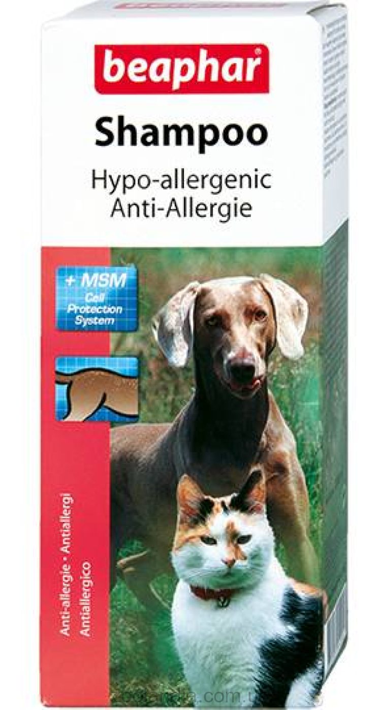 Beaphar (Беафар) Shampoo Hypo-allergenic Гипоаллергенный шампунь для кошек и собак
