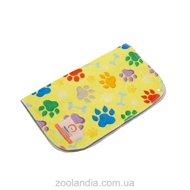 Misoko&Co (Мисоко и Ко) Многоразовая пеленка для собак 80*140 см (лапки)
