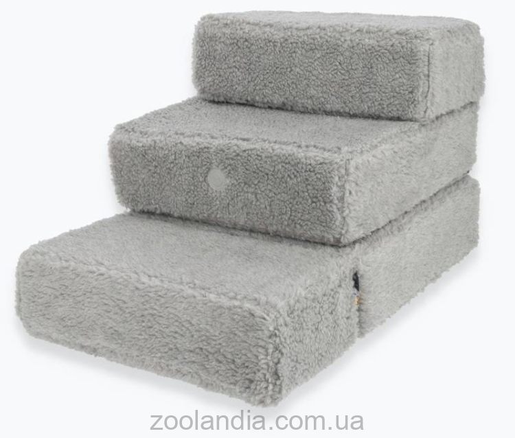 Harley & Cho (Харли энд Чо) Tetris Fur Grey Double ступеньки для собак (серый)