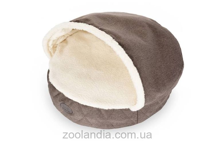 Harley & Cho (Харли энд Чо) Cover Brown лежак-норка для собак и кошек (коричневый)