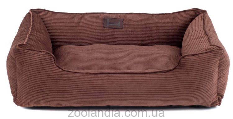 Harley & Cho (Харли энд Чо) Dreamer Brown Velvet лежак для кошек и собак (коричневый)