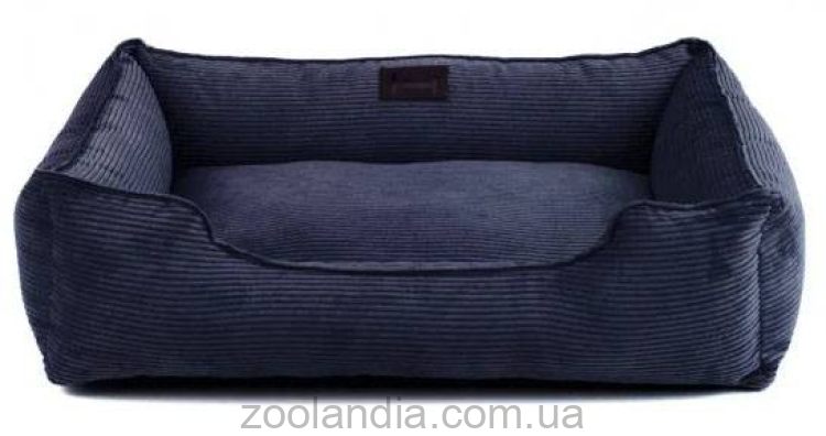 Harley & Cho (Харли энд Чо)  Dreamer Deep Ocean Velvet лежак для кошек и собак (темно-серый)