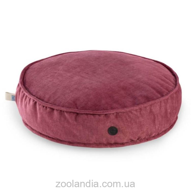 Harley & Cho (Харли энд Чо) Memory Foam Island Berry круглая подушка для кошек и собак (розовый)