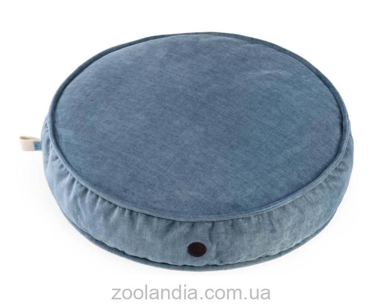 Harley & Cho (Харли энд Чо) Memory Foam Island Denim круглая подушка для кошек и собак (синий)