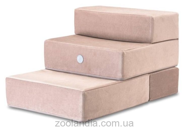 Harley & Cho (Харли энд Чо) Tetris Cacao Velur Double ступеньки для собак (бежевый)