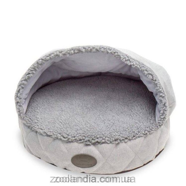 Harley & Cho (Харли энд Чо) Cover Silver - Лежак-норка для собак и кошек (серый)