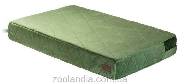 Harley & Cho (Харли энд Чо) Oliver Green Velur ортопедический матрас для собак (зеленый)
