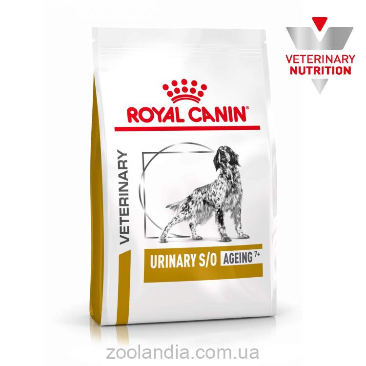 Royal Canin (Роял Канин) Urinary S/O Ageing 7+ - Лечебный корм для собак старше 7 лет при мочекаменной болезни