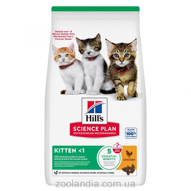 Hills (Хілс) SP Kitten Salmon - сухой корм для котят с лососем