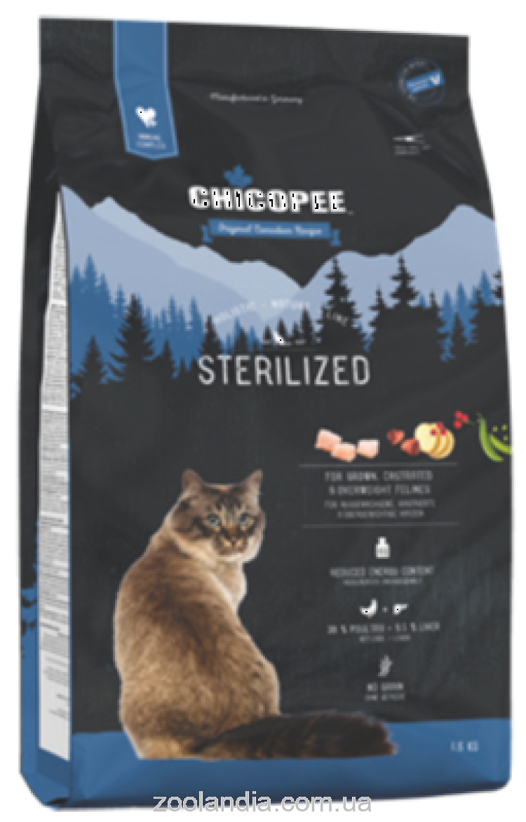 Chicopee (Чикопи) HNL Cat Sterilized - Сухой корм для взрослых стерилизованных кошек